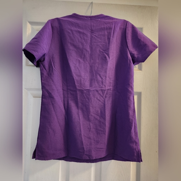 Women's Figs Ultra Violet XS scrub set - Picture 3 of 7